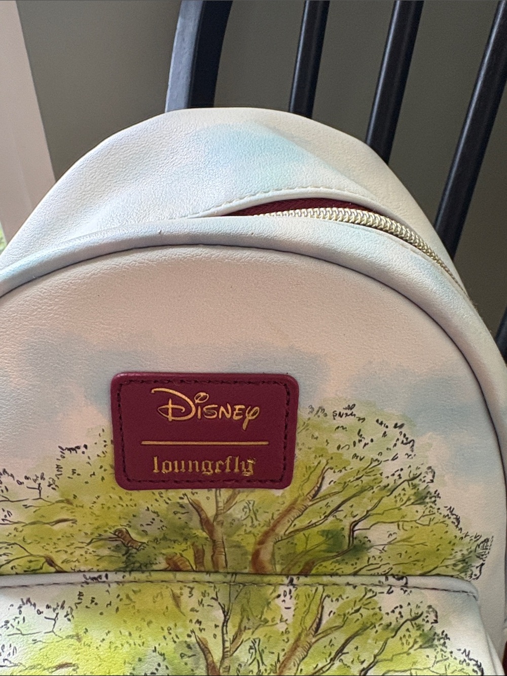 Loungefly Winnie the Pooh Storybook Mini Backpack in Cream & Red - Picture 2 of 8